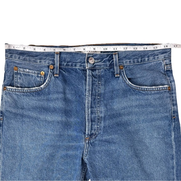 Agolde Feel Good High Rise Button Fly Jeans - Picture 15 of 15